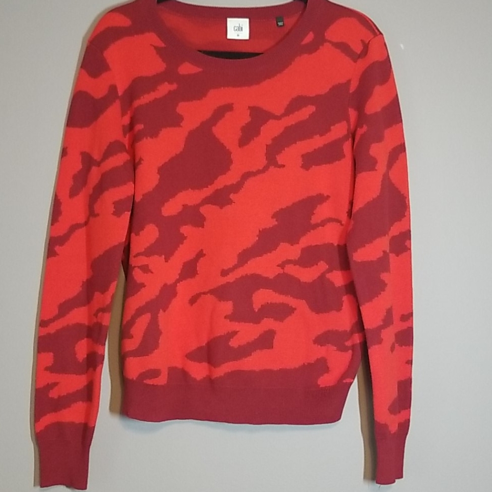 Cabi Camo Sweater style#3158